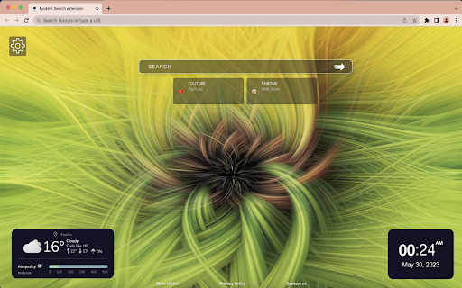 Modern Search screenshot
