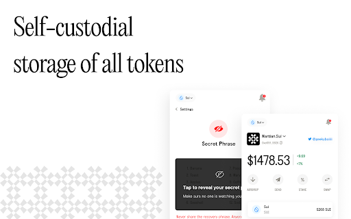 Martian Aptos & Sui Wallet Extension screenshot