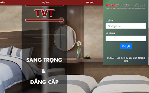 Vải Dán Tường screenshot