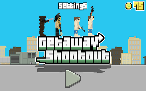 Getaway Shootout – 2 Player Shooting Game screenshot