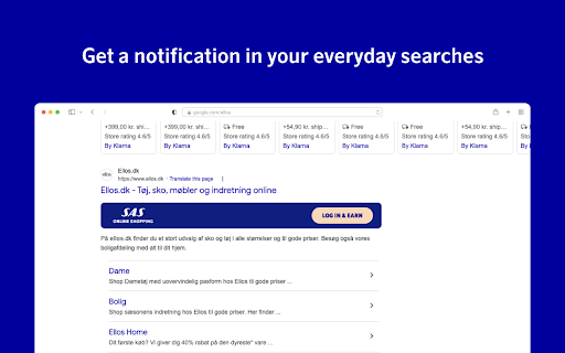 SAS EuroBonus Finder screenshot