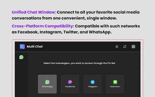 Multi Chat-Chat Anywhere, Anytime screenshot