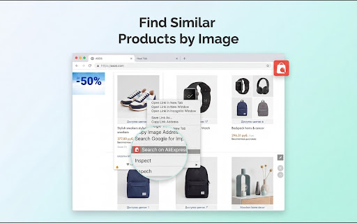 AliExpress - Search by Image screenshot