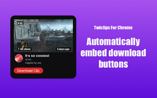 Twiclips - Twitch Clip Downloader screenshot