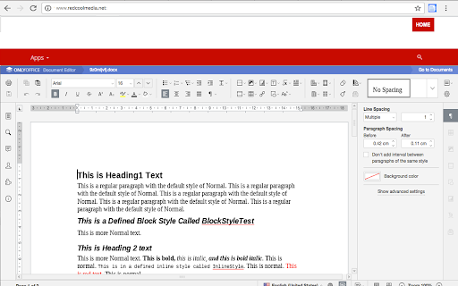 DocsWork Editor for documents DOC & DOCX screenshot