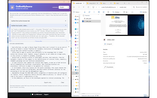 OutlineMySource (v0.1.1) screenshot