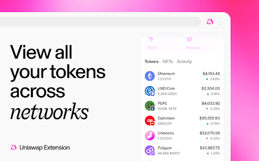 Uniswap Extension screenshot