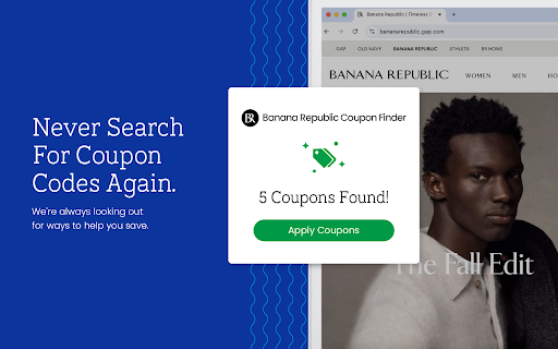 Banana Republic Coupon Finder - Official Coupons & Best Deals screenshot