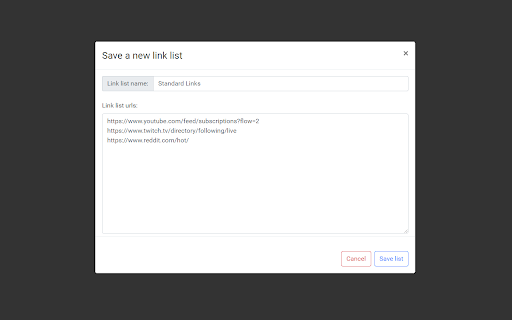 Bulk URL Opener screenshot