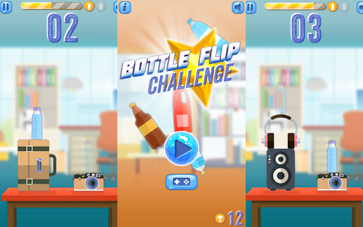 Bottle Flipping Offline Unblocked Game screenshot