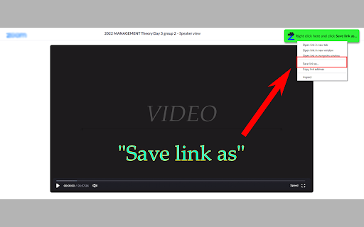 Z Recorded Video Downloader screenshot
