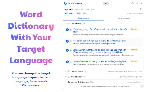 Sila – All-in-One AI English: Chat, Dictionary & Translator screenshot