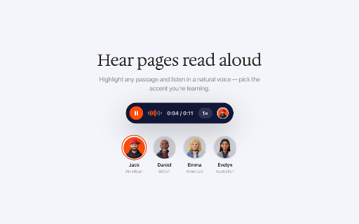 Speakerly: Read Aloud & Vocabulary Builder screenshot