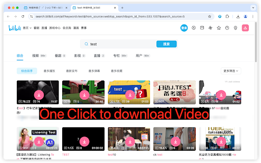 Bilibili Downloader screenshot