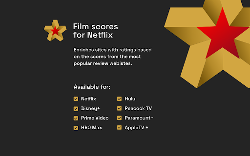 Film ratings for Netflix: now HBO Max & Prime [QVI] screenshot