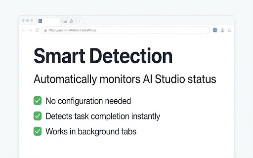 AI Studio Done Notifier screenshot