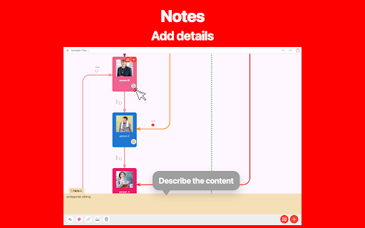 Simple Relationship Map screenshot