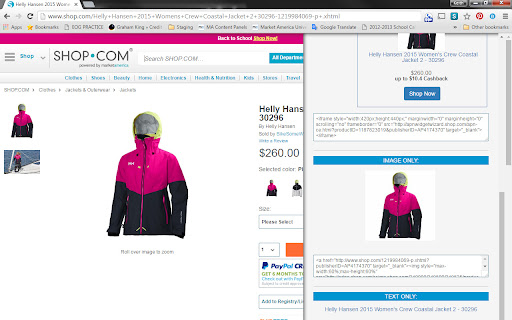 APN Sidebar With nutrametrix screenshot