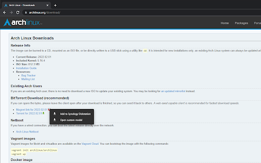 Download Station (client for Synology NAS) screenshot