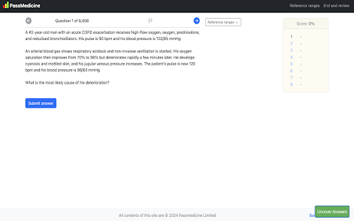 Passmed Cover Test screenshot