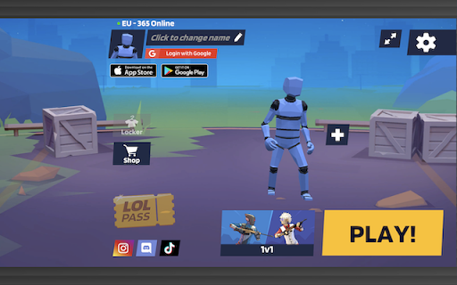 1v1.LOL Unblocked screenshot