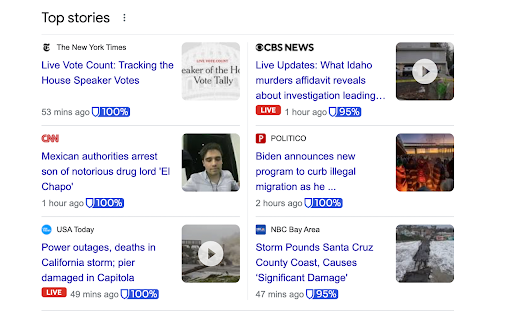 NewsGuard screenshot