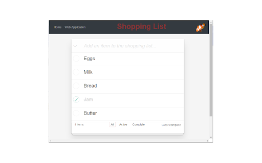 Shopping List screenshot