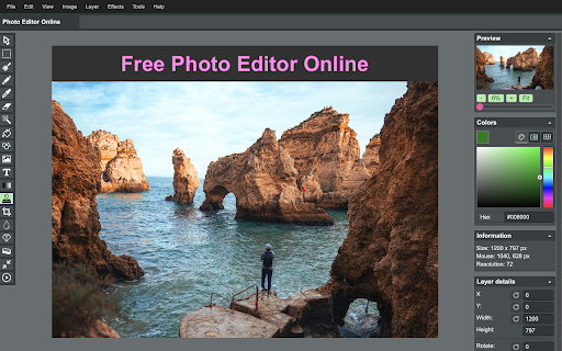 Photo Editor Online screenshot