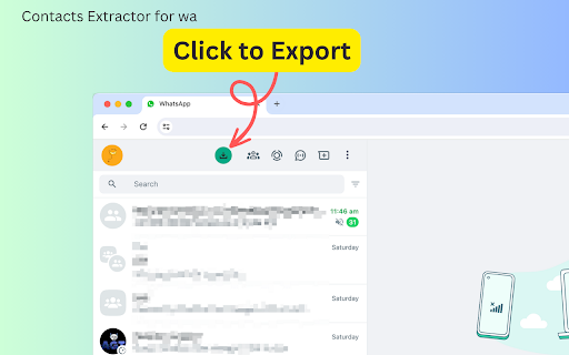 Contact Extractor for wa screenshot