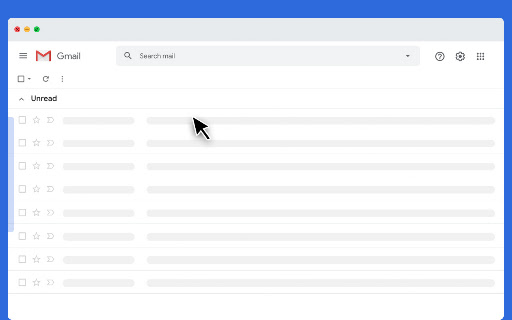Simple Gmail Screen screenshot