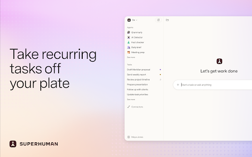 Superhuman Go: Your AI Assistant screenshot