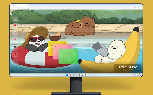 We Bare Bears Wallpapers – Cartoon Character Backgrounds screenshot