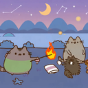 Pusheen Camping Live Wallpaper icon