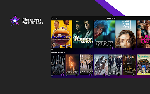 Film Scores for HBO Max : TMDB ratings [QVI] screenshot