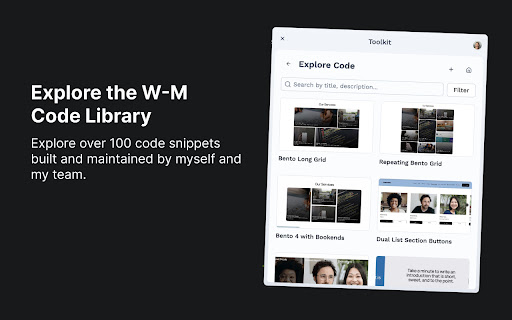 Toolkit by Will Myers screenshot