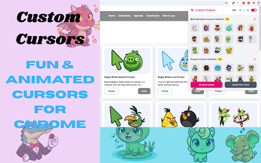Custom Cursors - Fun & Animated Cursors screenshot