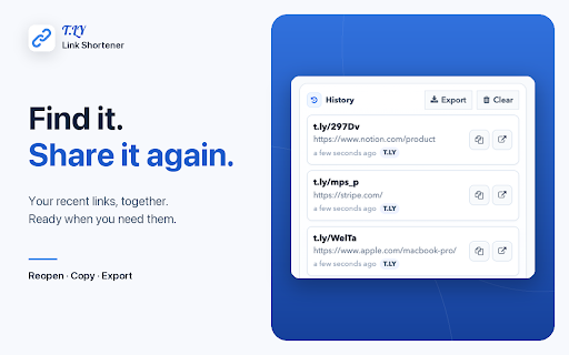 Url Shortener screenshot