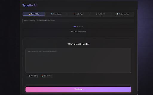 TypeFlo AI – Auto Typer That Types Like You screenshot