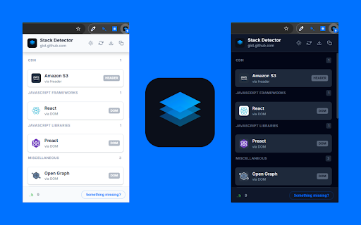 SaaS Stack Detector screenshot