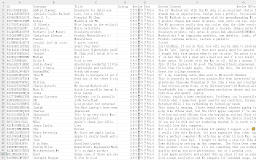 Amazon Review Export Tool screenshot