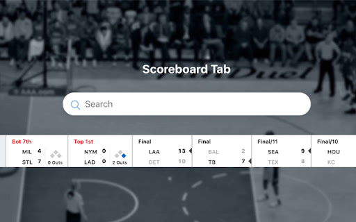 Scoreboard Tab screenshot