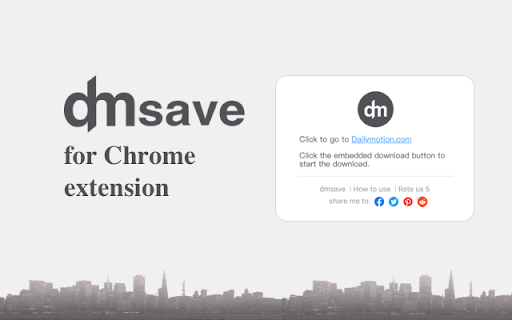 dmsave - Dailymotion video downloader screenshot