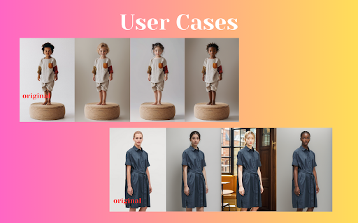VModel - AI Fashion Model Generator screenshot