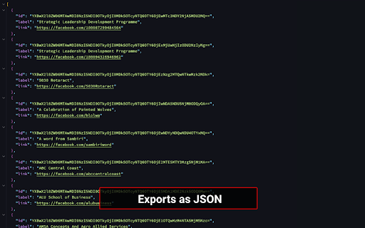 ESUIT | Export User Likes for Facebook™ screenshot