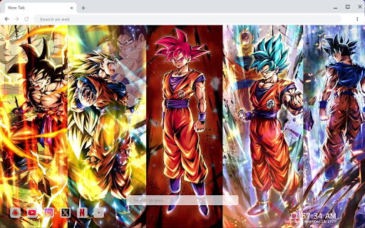 Goku Live Wallpaper New screenshot
