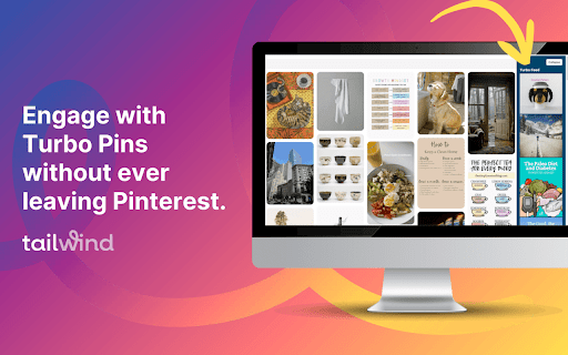 Tailwind Turbo: Pinterest Engagement screenshot
