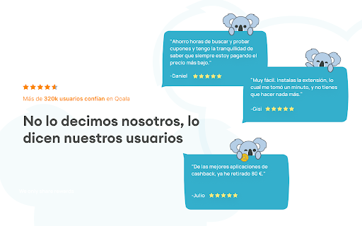 Qoala: Cashback y Cupones Automaticos screenshot