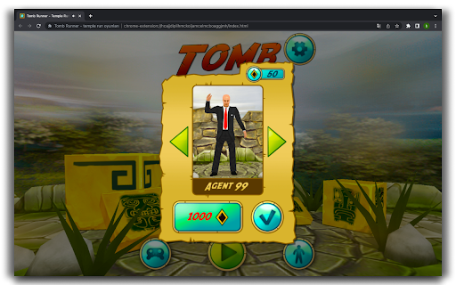 Tomb Runner - HTML5 Game screenshot