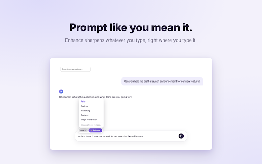 Enhance Gemini - Prompt Like an Engineer screenshot