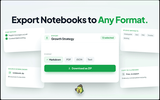 Kortex Notebook: Best Gemini NotebookLM Toolkit screenshot